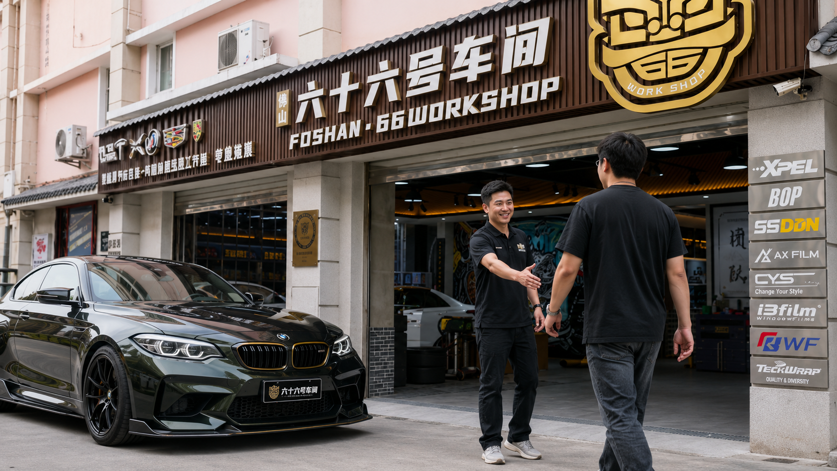66Workshop 佛山六十六号车间门店外立面